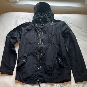 Black Lands End Canvas Rain Jacket